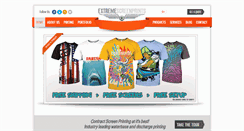 Desktop Screenshot of extremescreenprints.com